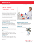Finnpipette F1 Pipette Specification Sheet [EN]